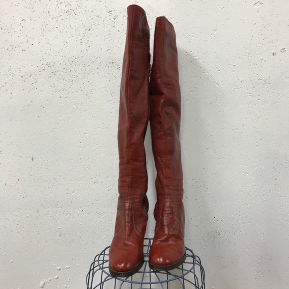 Vintage OTK boots - Picture 2 of 8